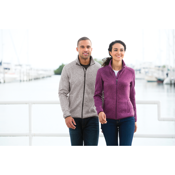 Port Authority® Sweater Fleece Men's Jacket