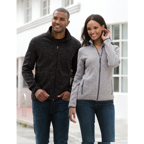 Port Authority® Sweater Fleece Men's Jacket