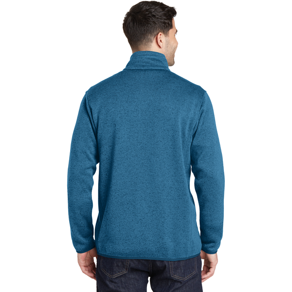 Port Authority® Sweater Fleece Men's Jacket