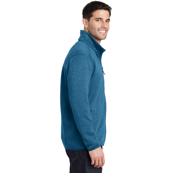 Port Authority® Sweater Fleece Men's Jacket