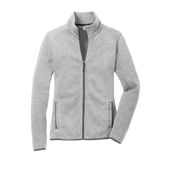 Port Authority® Sweater Fleece Ladies' Jacket