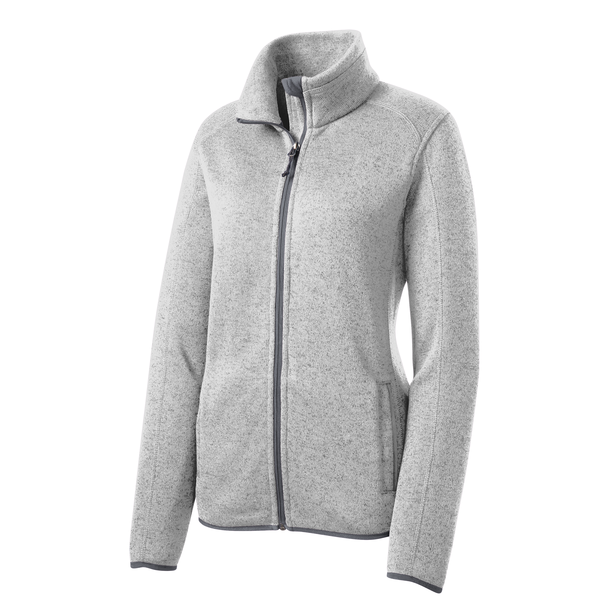 Port Authority® Sweater Fleece Ladies' Jacket