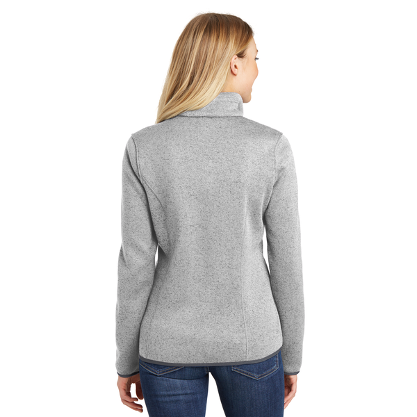 Port Authority® Sweater Fleece Ladies' Jacket