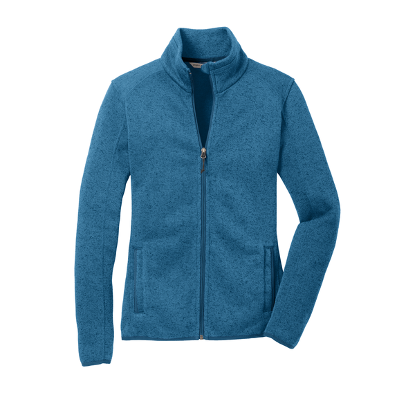 Port Authority® Sweater Fleece Ladies' Jacket