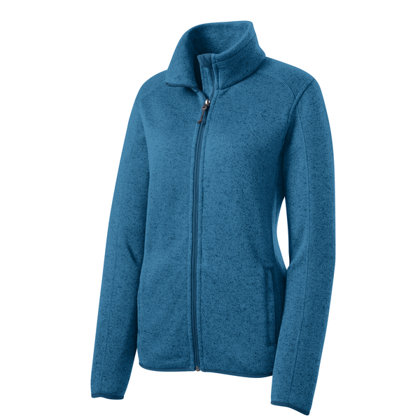 Port Authority® Sweater Fleece Ladies' Jacket