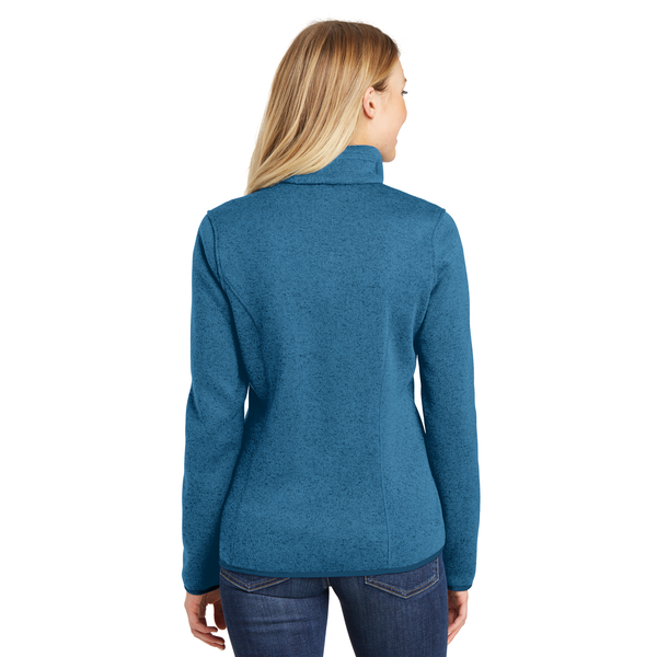 Port Authority® Sweater Fleece Ladies' Jacket