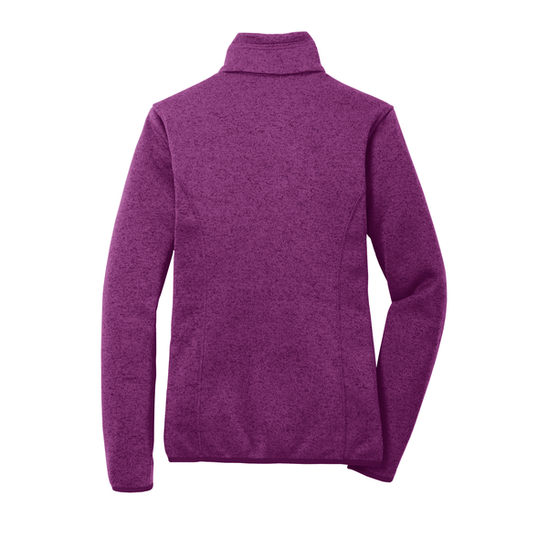 Port Authority® Sweater Fleece Ladies' Jacket