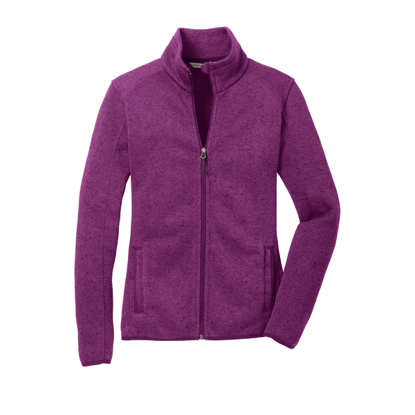 Port Authority® Sweater Fleece Ladies' Jacket