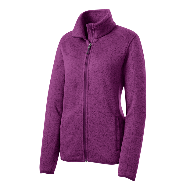 Port Authority® Sweater Fleece Ladies' Jacket