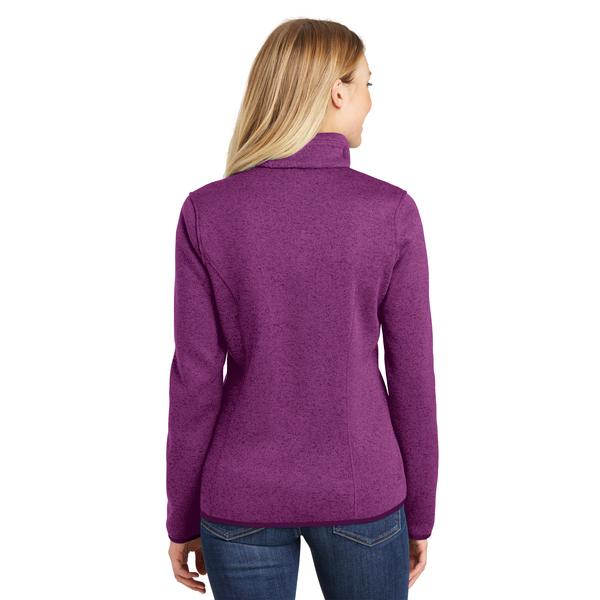 Port Authority® Sweater Fleece Ladies' Jacket