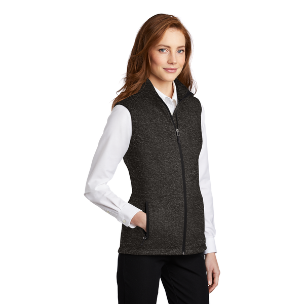 Port Authority® Sweater Fleece Ladies' Vest