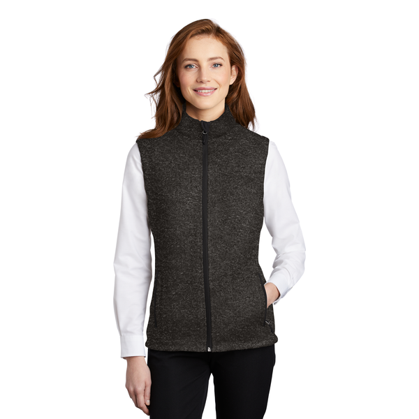 Port Authority® Sweater Fleece Ladies' Vest