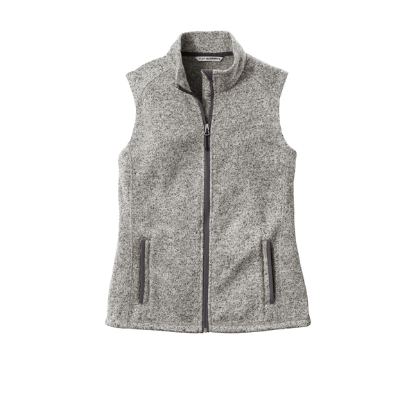 Port Authority® Sweater Fleece Ladies' Vest