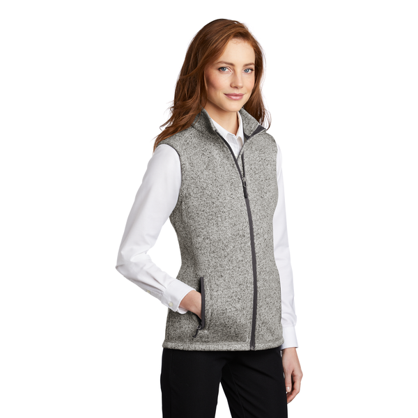 Port Authority® Sweater Fleece Ladies' Vest
