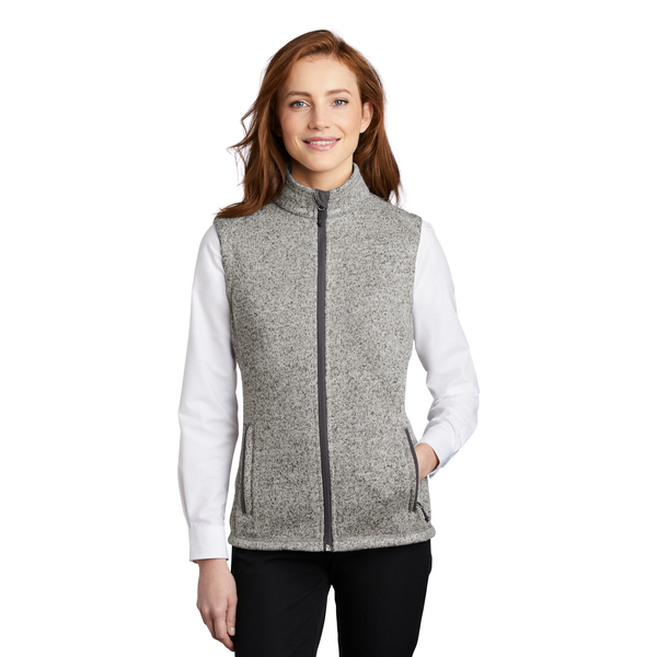 Port Authority® Sweater Fleece Ladies' Vest