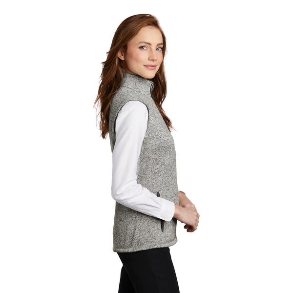 Port Authority® Sweater Fleece Ladies' Vest