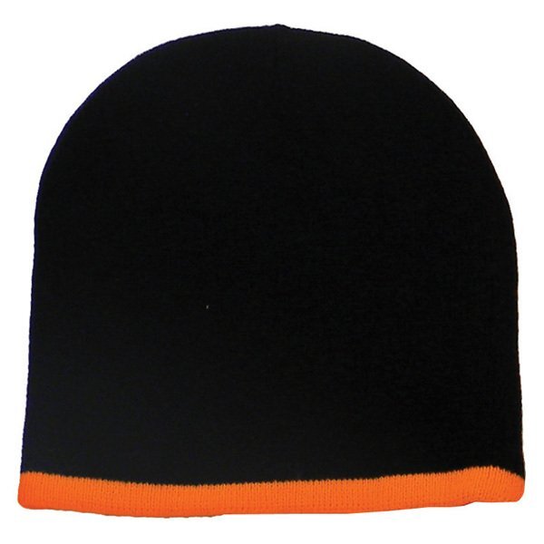Two Color Acrylic Knit Beanie