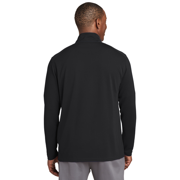 Sport-Tek® Sport-Wick® Textured Men's 1/4 Zip Pullover