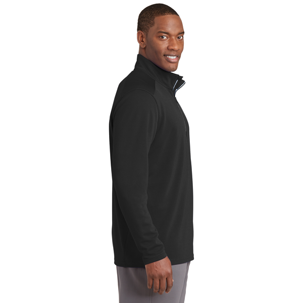 Sport-Tek® Sport-Wick® Textured Men's 1/4 Zip Pullover