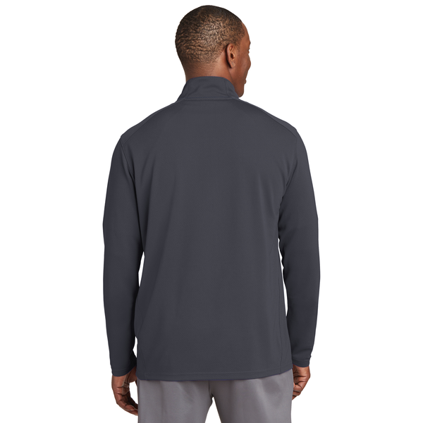 Sport-Tek® Sport-Wick® Textured Men's 1/4 Zip Pullover