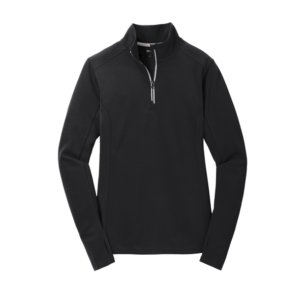 Sport-Tek® Sport-Wick® Textured Ladies' 1/4 Zip Pullover