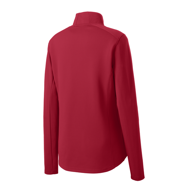 Sport-Tek® Sport-Wick® Textured Ladies' 1/4 Zip Pullover