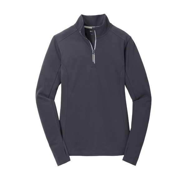 Sport-Tek® Sport-Wick® Textured Ladies' 1/4 Zip Pullover