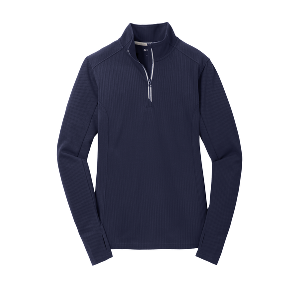 Sport-Tek® Sport-Wick® Textured Ladies' 1/4 Zip Pullover