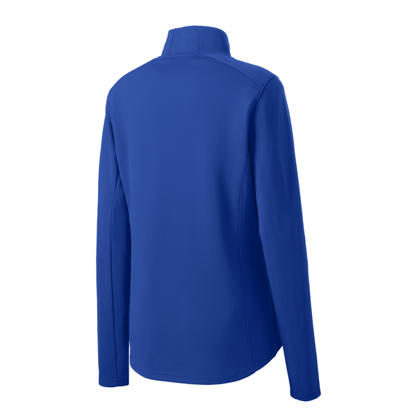 Sport-Tek® Sport-Wick® Textured Ladies' 1/4 Zip Pullover