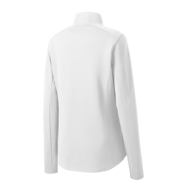 Sport-Tek® Sport-Wick® Textured Ladies' 1/4 Zip Pullover