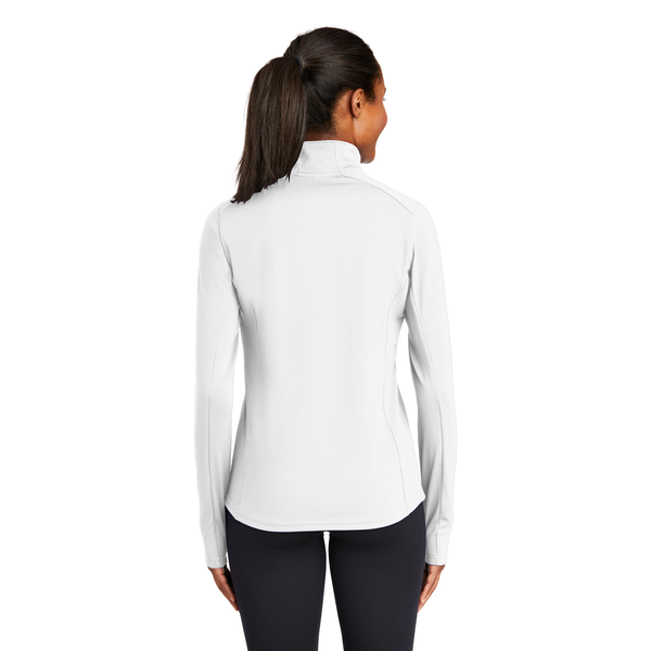 Sport-Tek® Sport-Wick® Textured Ladies' 1/4 Zip Pullover