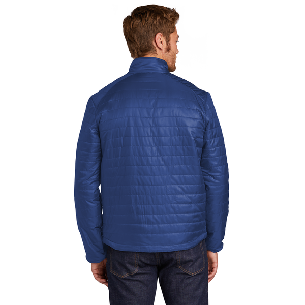 Port Authority® Packable Polyester Men's Puffy Jacket