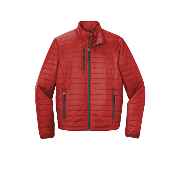 Port Authority® Packable Polyester Men's Puffy Jacket