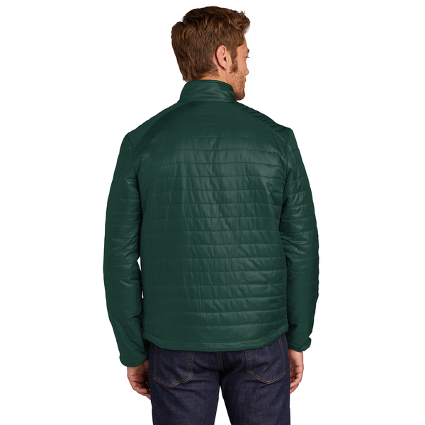 Port Authority® Packable Polyester Men's Puffy Jacket