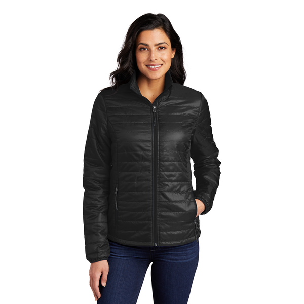 Port Authority® Packable Polyester Ladies' Puffy Jacket