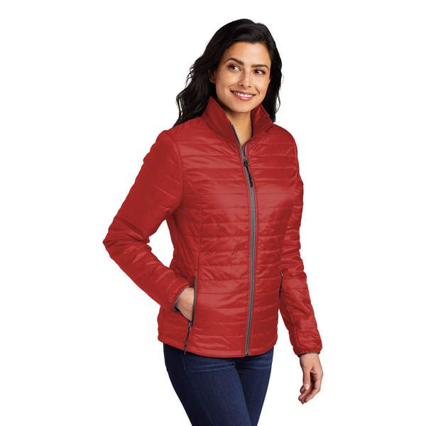 Port Authority® Packable Polyester Ladies' Puffy Jacket