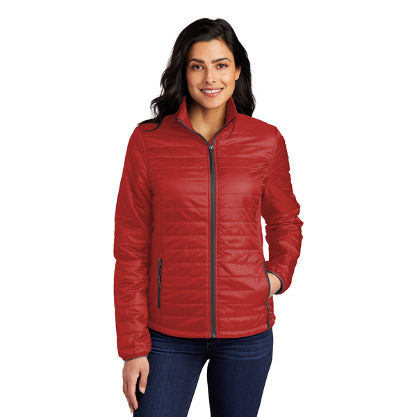 Port Authority® Packable Polyester Ladies' Puffy Jacket
