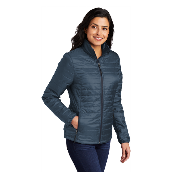 Port Authority® Packable Polyester Ladies' Puffy Jacket