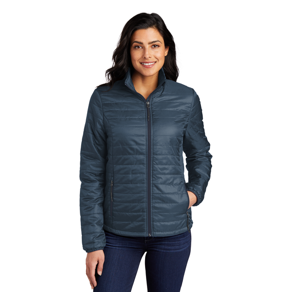 Port Authority® Packable Polyester Ladies' Puffy Jacket
