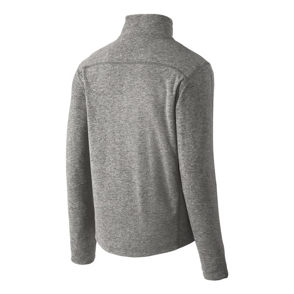 Port Authority® Heather Microfleece Men's Full-Zip Jacket