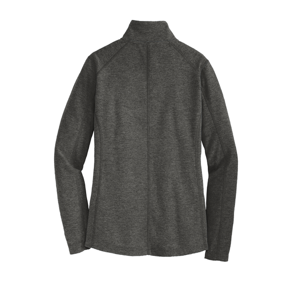 Port Authority® Heather Microfleece Ladies' Full-Zip Jacket