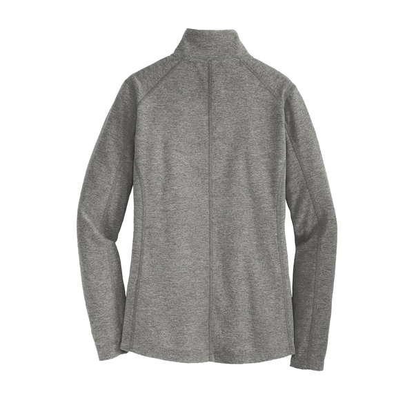 Port Authority® Heather Microfleece Ladies' Full-Zip Jacket