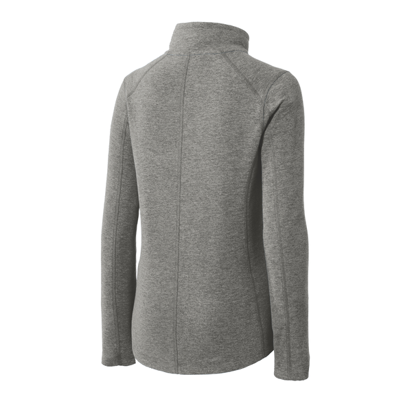 Port Authority® Heather Microfleece Ladies' Full-Zip Jacket
