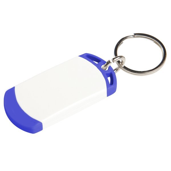 On the Edge Two Toned Key Tag