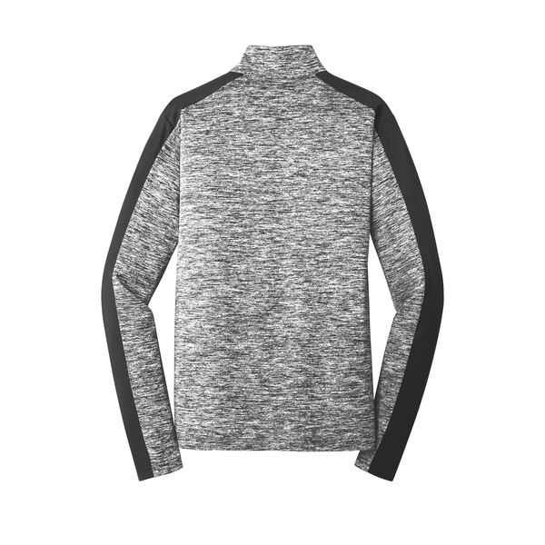 Sport-Tek® PosiCharge® Electric Heather Colorblock Men's 1/4 Zip Pullover