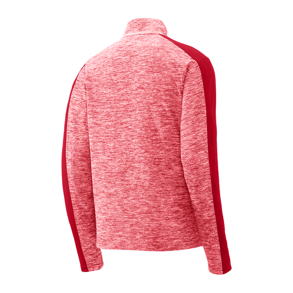 Sport-Tek® PosiCharge® Electric Heather Colorblock Men's 1/4 Zip Pullover