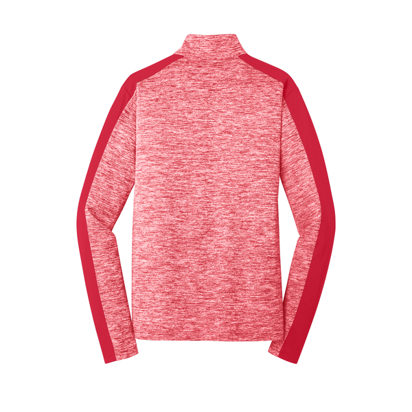 Sport-Tek® PosiCharge® Electric Heather Colorblock Men's 1/4 Zip Pullover