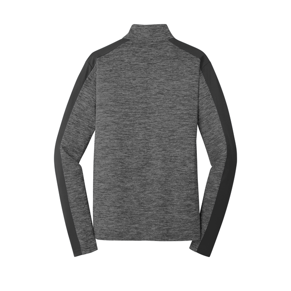 Sport-Tek® PosiCharge® Electric Heather Colorblock Men's 1/4 Zip Pullover