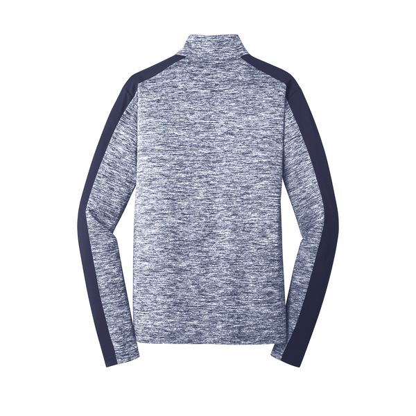 Sport-Tek® PosiCharge® Electric Heather Colorblock Men's 1/4 Zip Pullover