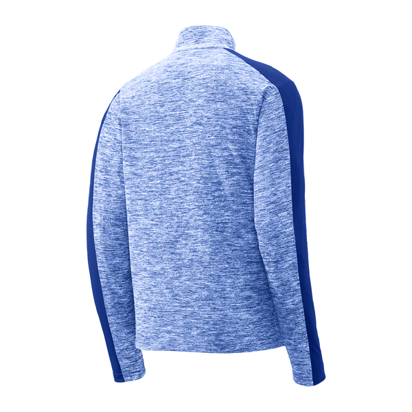 Sport-Tek® PosiCharge® Electric Heather Colorblock Men's 1/4 Zip Pullover